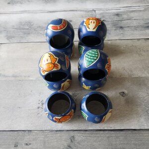 Set of 10 Sea Ocean Themed Napkin Rings
